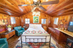 Papaw’s Cabin  (a hand-built 1930’s log cabin)