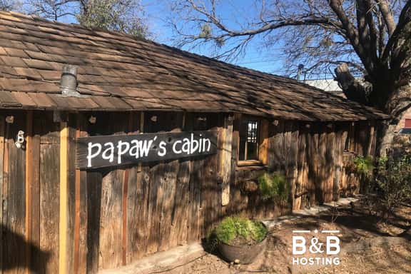 Papaw’s Cabin (a hand-built 1930’s log cabin) - Image 1